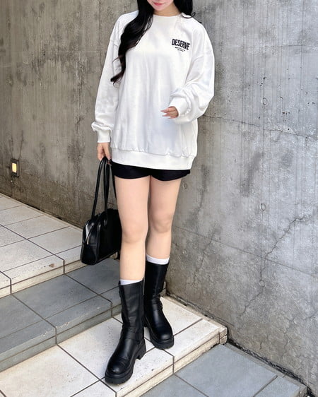 INGNI（イング） タイトショートパンツ ｸﾛ