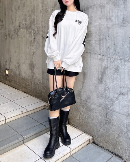 INGNI（イング） タイトショートパンツ ｸﾛ