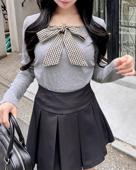 INGNI(イング) プリーツスカパン(セットアップ対応) クロ