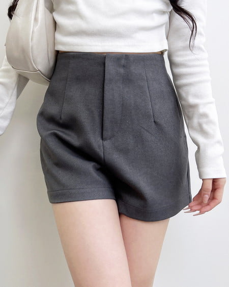 INGNI（イング） タイトショートパンツ ｸﾞﾚｰ