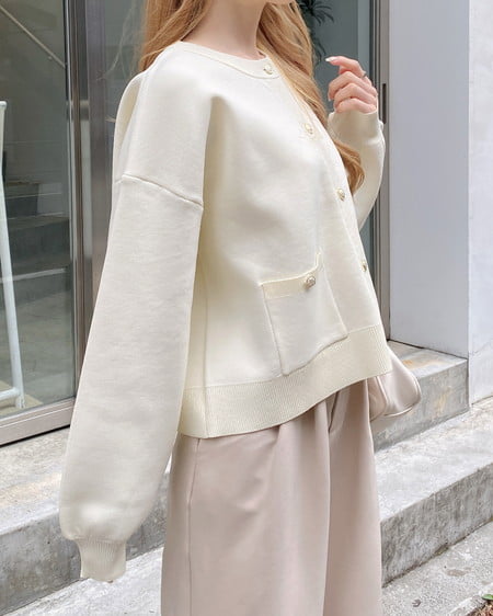 INGNI（イング） スポンディッシュニットカーディガン ｱｲﾎﾞﾘｰ