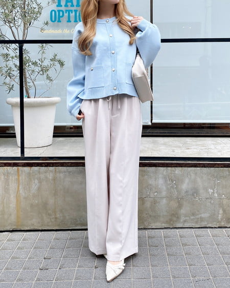 INGNI（イング） スポンディッシュニットカーディガン ｻｯｸｽ