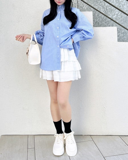 INGNI（イング） プラットフォームコートスニーカー ｵﾌﾎﾜｲﾄ