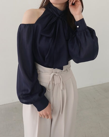 INGNI（イング） 肩開きブラウス ｺﾝ