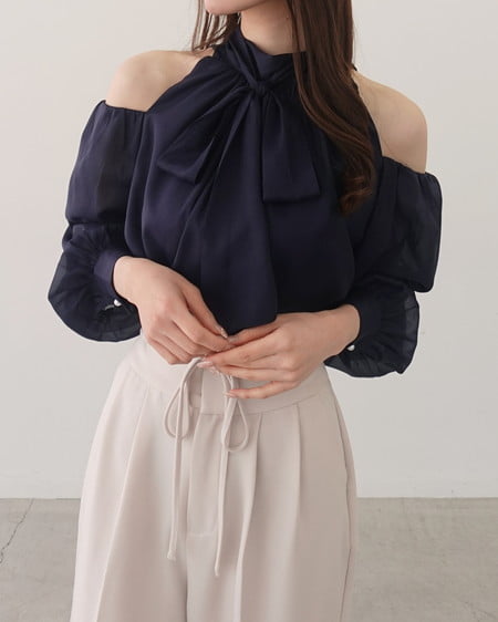 INGNI（イング） 肩開きブラウス ｺﾝ