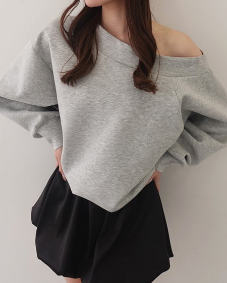 INGNI（イング） プレート付マルチWayダンボールトップス ｸﾞﾚｰ