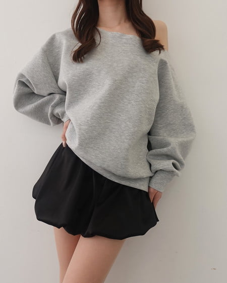 INGNI（イング） プレート付マルチWayダンボールトップス ｸﾞﾚｰ