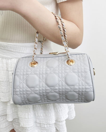 INGNI（イング） キルティングチェーンボストンバッグ ｻｯｸｽ