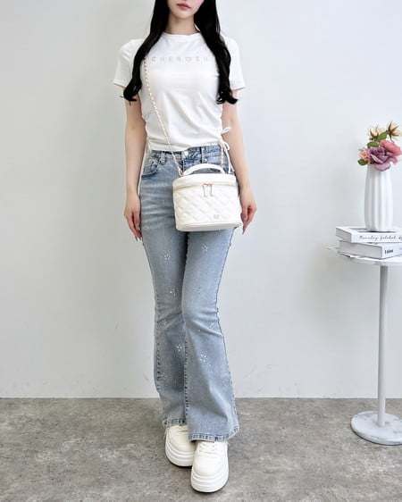 INGNI（イング） プラットフォームコートスニーカー ｵﾌﾎﾜｲﾄ