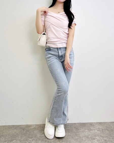 INGNI（イング） プラットフォームコートスニーカー ｵﾌﾎﾜｲﾄ