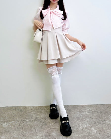 INGNI（イング） 厚底ビットローファー ｸﾛ