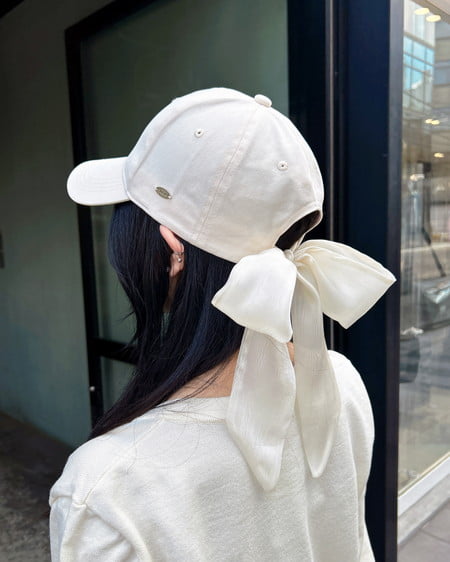 INGNI(イング) バックリボンキャップ アイボリー