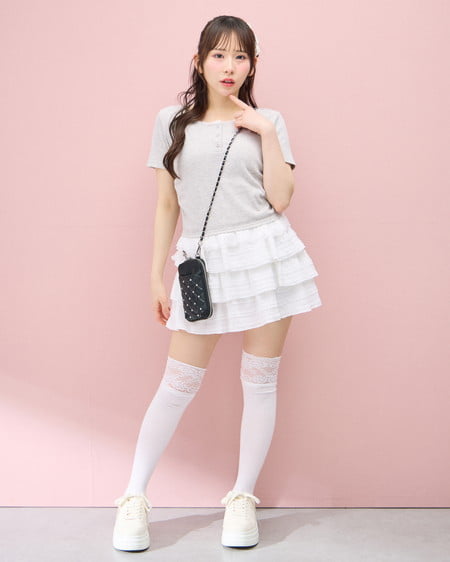 INGNI（イング） キルティングビジューマルチショルダーバッグ ｸﾛ