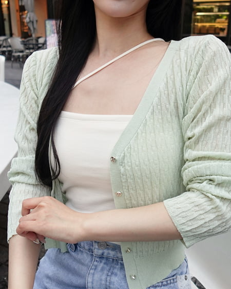 【INGNI SOELA】アシメストラップカップ付キャミソール