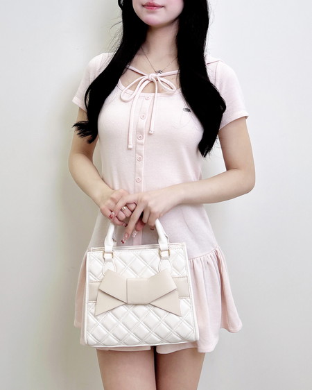 スウェットフリルミニワンピース