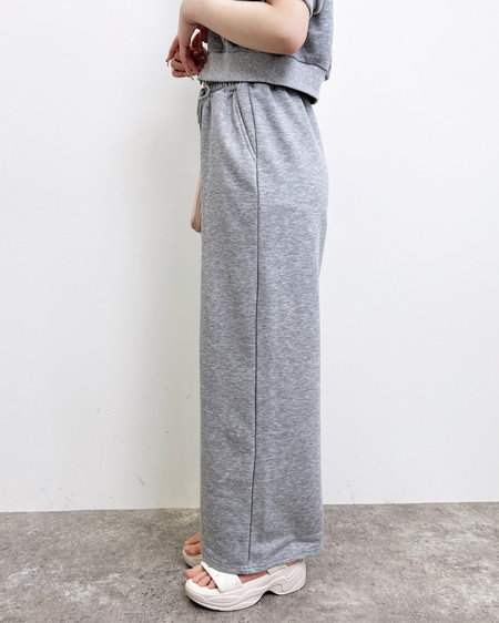 INGNI（イング） ラメジップパーカー＋パンツ／セットアップ ｸﾞﾚｰ