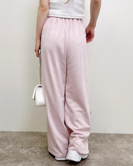 INGNI（イング） ラインストーンロゴスウェットパンツ ﾗｲﾄﾋﾟﾝｸ