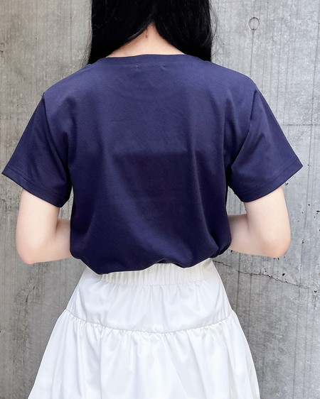 INGNI（イング） 刺繍ロゴくまプリントTシャツ ｺﾝ