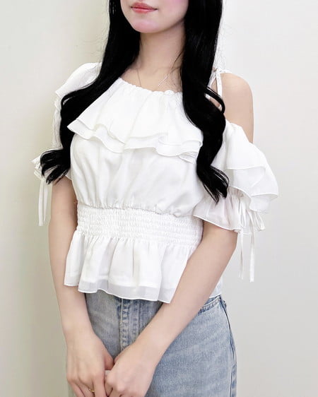 【WEB限定】ワンショルブラウス