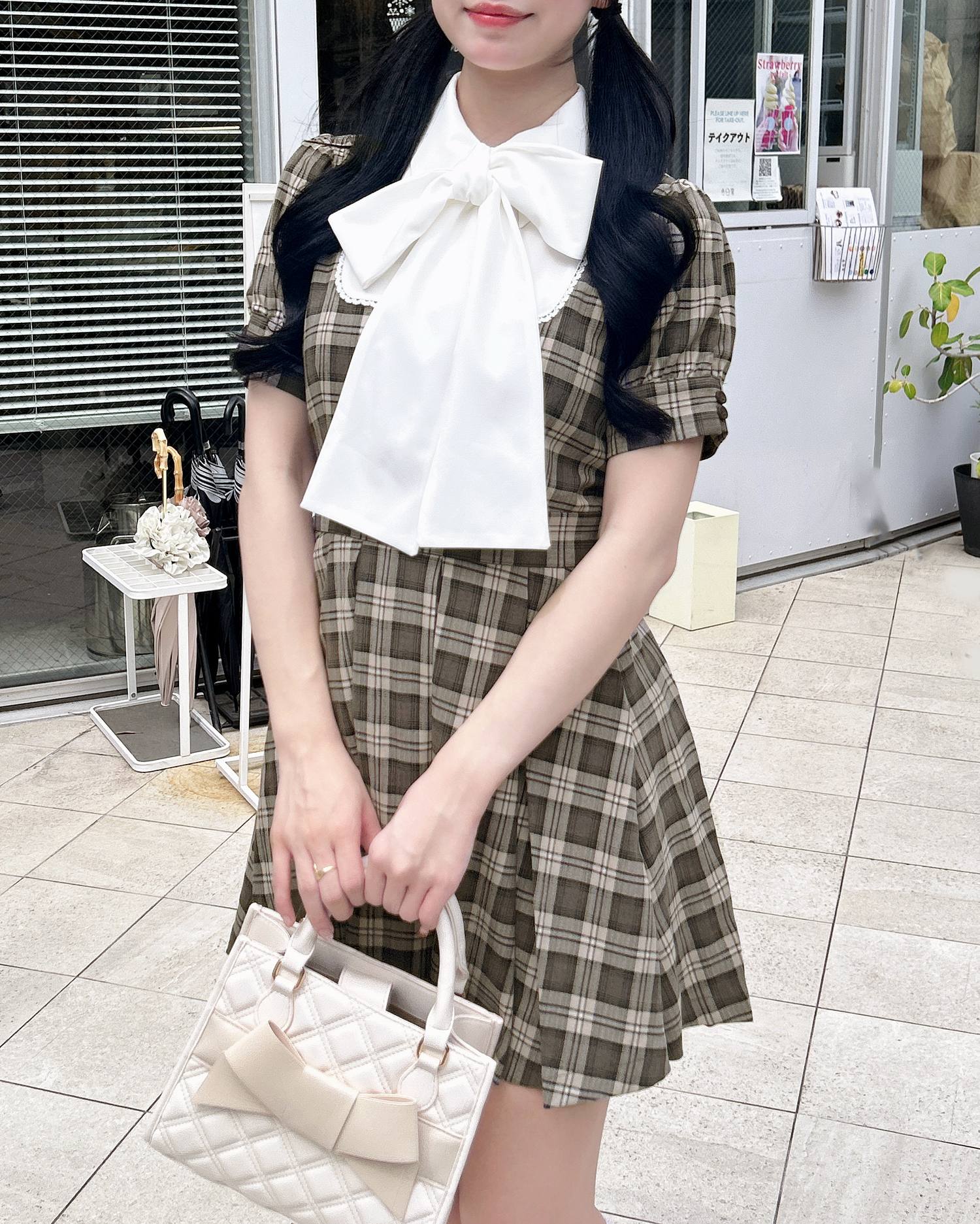 7／1 2時までの限定価格】【WEB限定】チェック柄シャツドッキング
