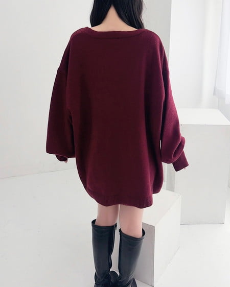 INGNI（イング） ミニニットワンピース＋ニットカーディガンアンサンブル ﾎﾞﾙﾄﾞｰ