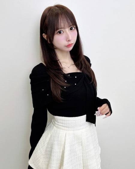 INGNI(イング) ビジュー2Wayリボンオフショルニット クロ