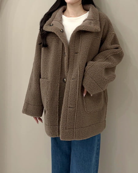 INGNI（イング） リバーシブルボアムートンコート ﾓｶ