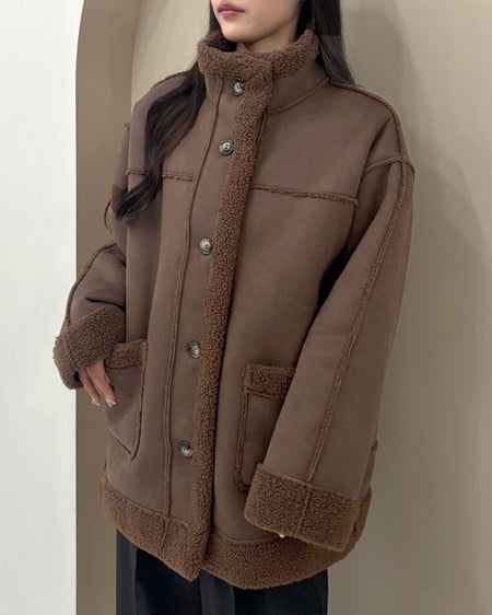 【SOELA】【9／29 2時までの限定価格】リバーシブルボアムートンコート