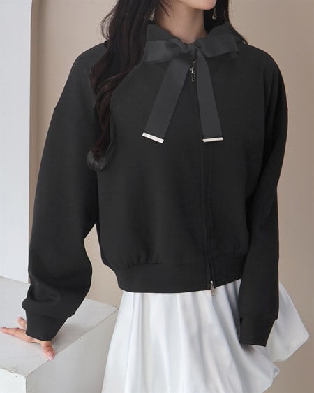 【SOELA】【9／29 2時までの限定価格】ビッグリボンダンボールパーカー