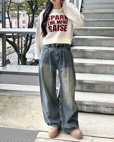 INGNI(イング) 厚底フェイクムートンサンダル ベージュ