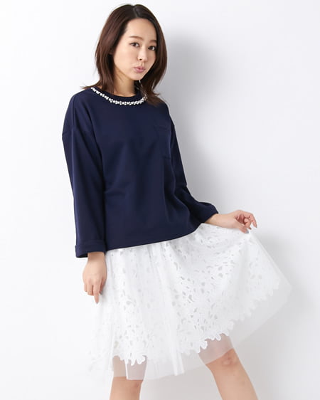INGNI(イング) 装飾付ダンボール／TOPS ｺﾝ