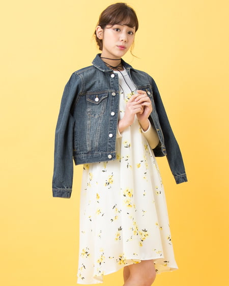 花柄キャミワンピース+Tシャツ/SET|INGNI(イング) 公式通販 花柄キャミワンピース+Tシャツ/SET|INGNI(イング) 公式通販