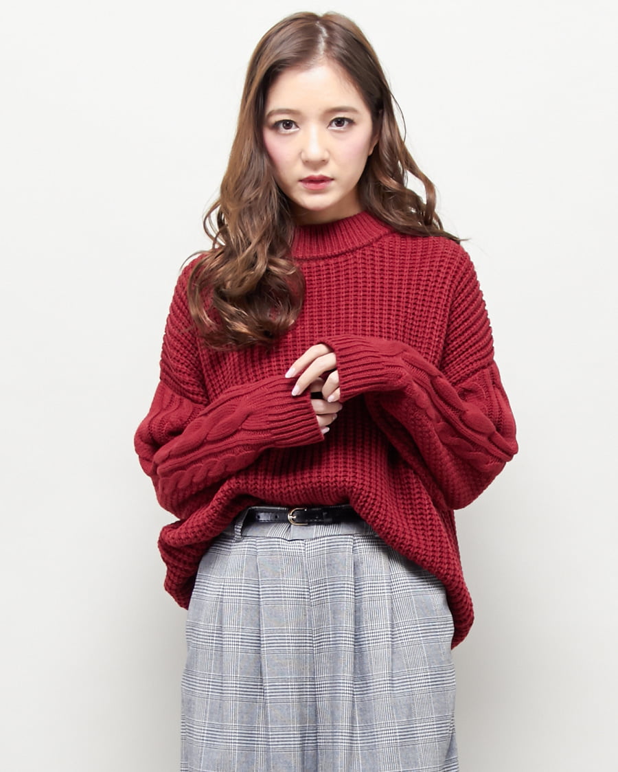 ケーブルスキッパー／ニット｜INGNI(イング) 公式通販｜INGNI STORE