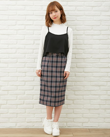 INGNI（イング） キャミセットTOPS ｸﾛ