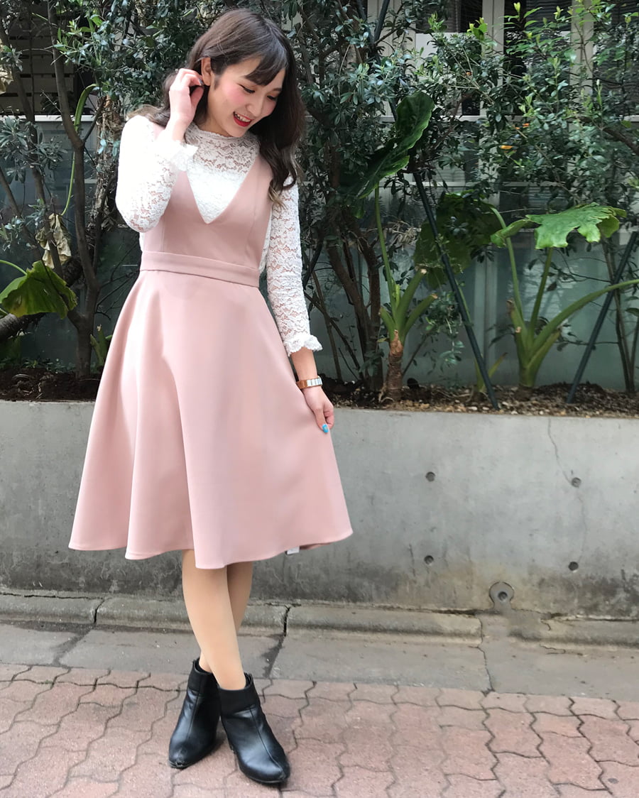 レースUP花柄スカート｜allamanda(アラマンダ) 公式通販｜INGNI