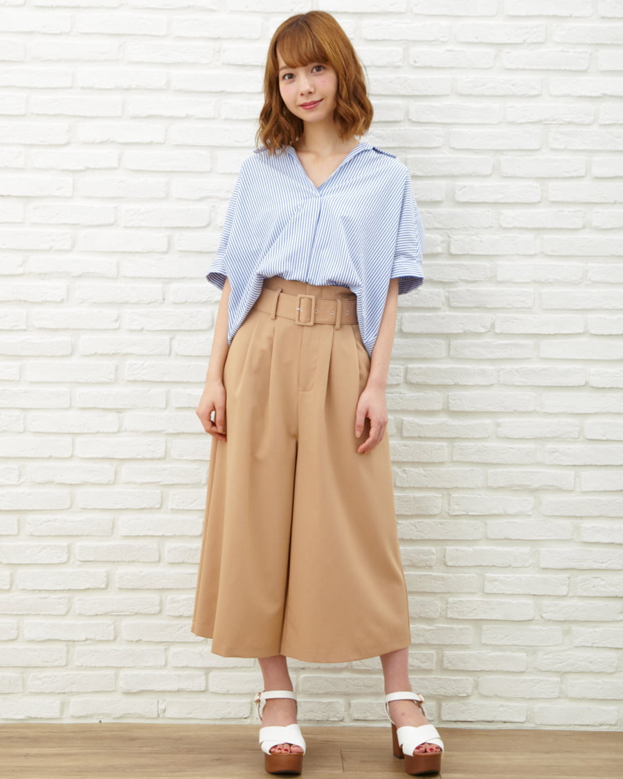 ガウチョ／パンツ・ベルト付｜INGNI(イング) 公式通販｜INGNI STORE