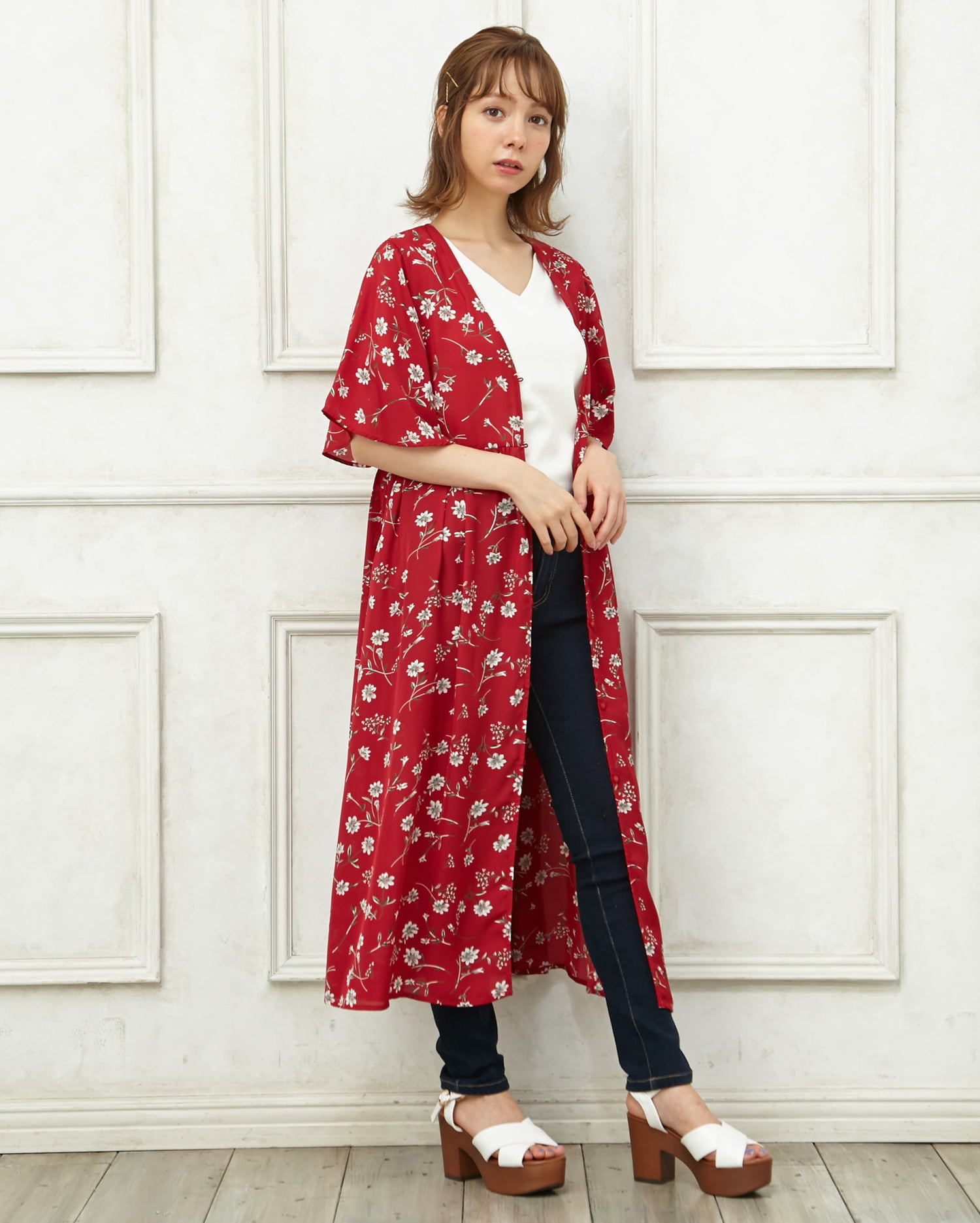 preen花柄ガウン - greatriverarts.com