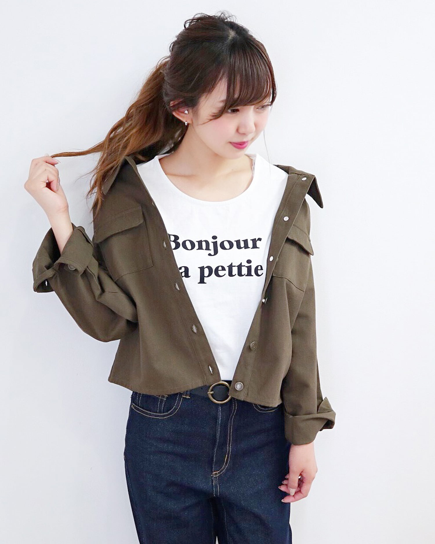 BACKレースUP/ジャケット|allamanda(アラマンダ) 公式通販|INGNI STORE