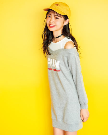 コーディネート 子供服 肩あき オフショル スウェットワンピース 子供服 ロゴ Cap 子供服 アソート チョーカー Ingni イング 公式通販 Ingni Store イングストア