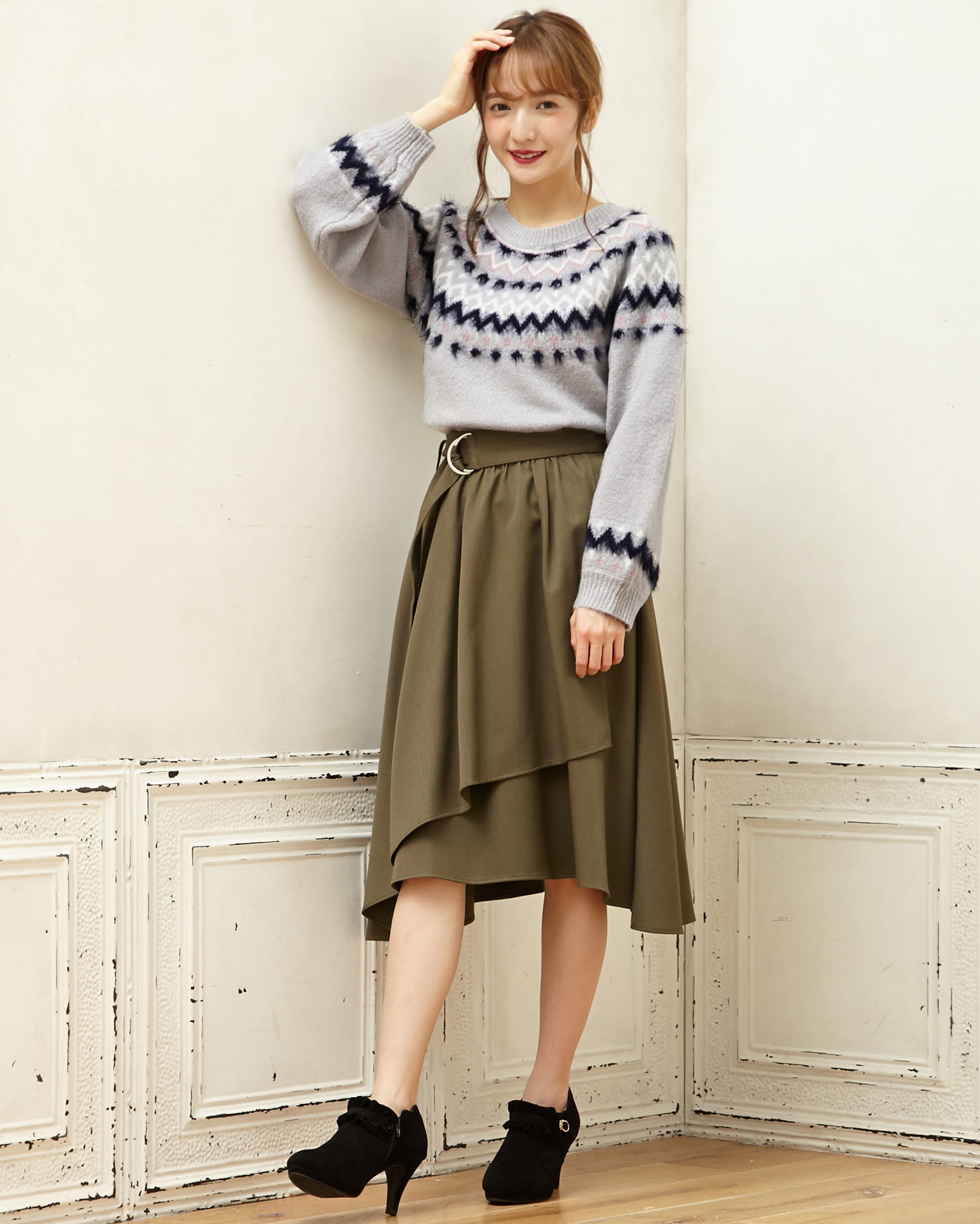 関税送料込★PATOU ラップアラウンドミニスカート ラップ/ミディスカート|allamanda(アラマンダ) 公式通販