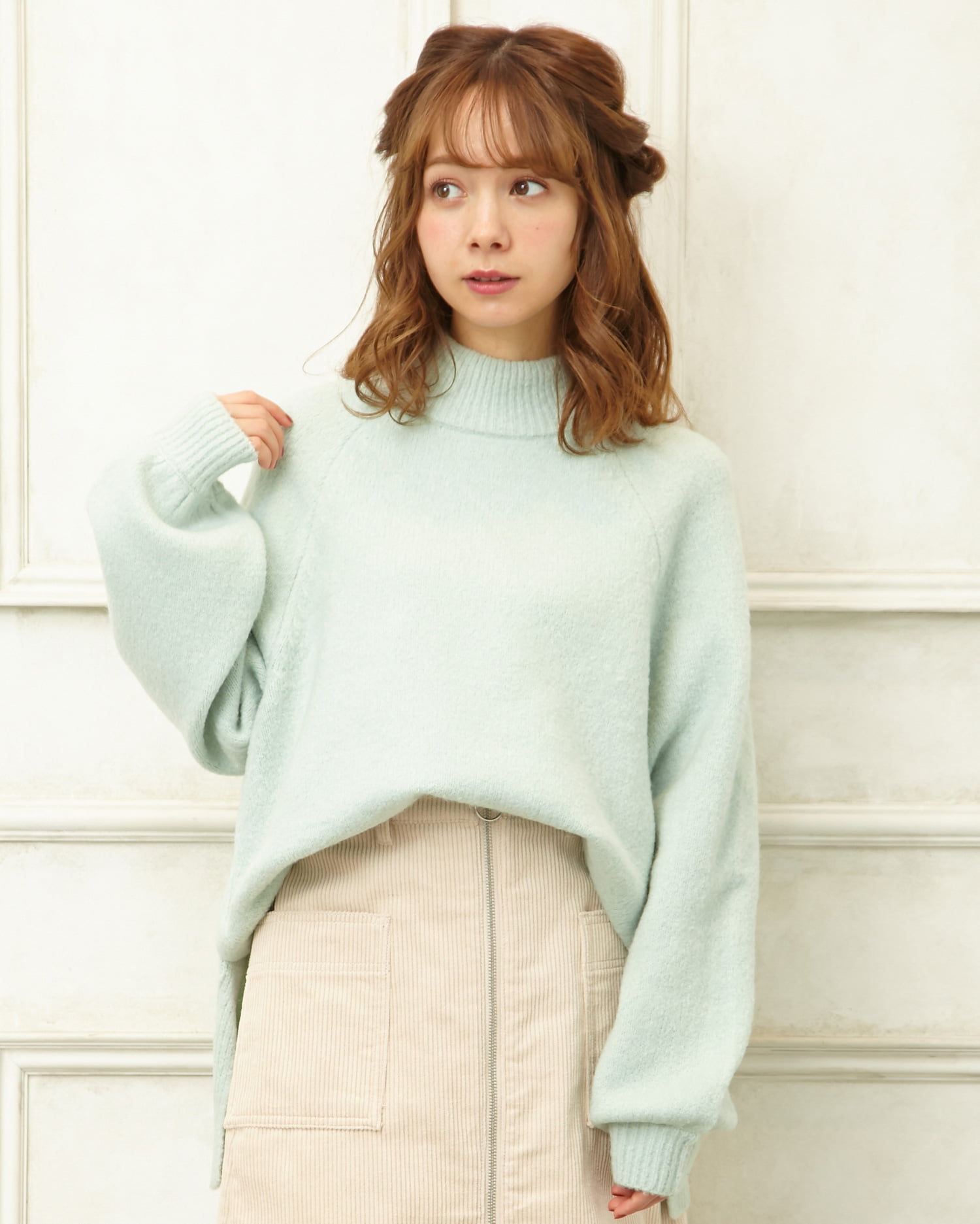 INGNI ニット ミントグリーン トップス レディース 春ニット