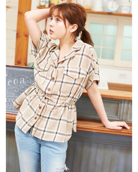 INGNI(イング) 襟レース/タンクトップ オフホワイト