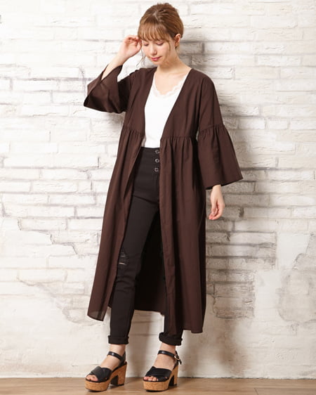 INGNI(イング) 襟レース/タンクトップ オフホワイト