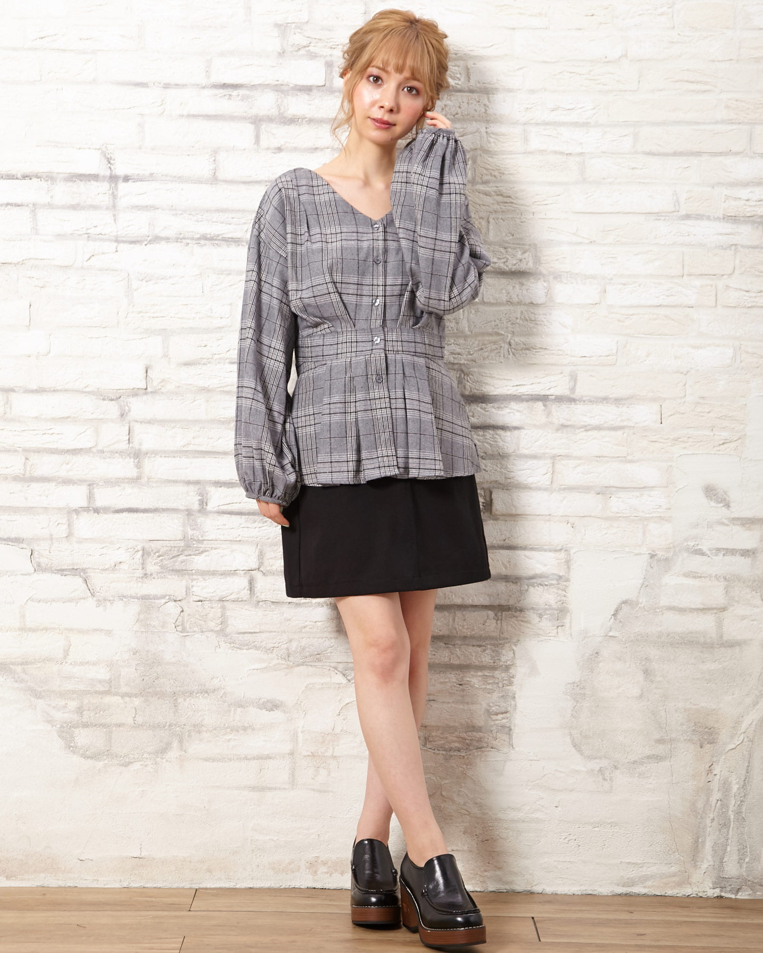 SLY | 2WAY SHIRRING BUSTIER トップス (タンクトップ ) |SHEL