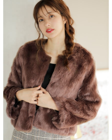 INGNI(イング) リブスクエアネック/トップス クロ