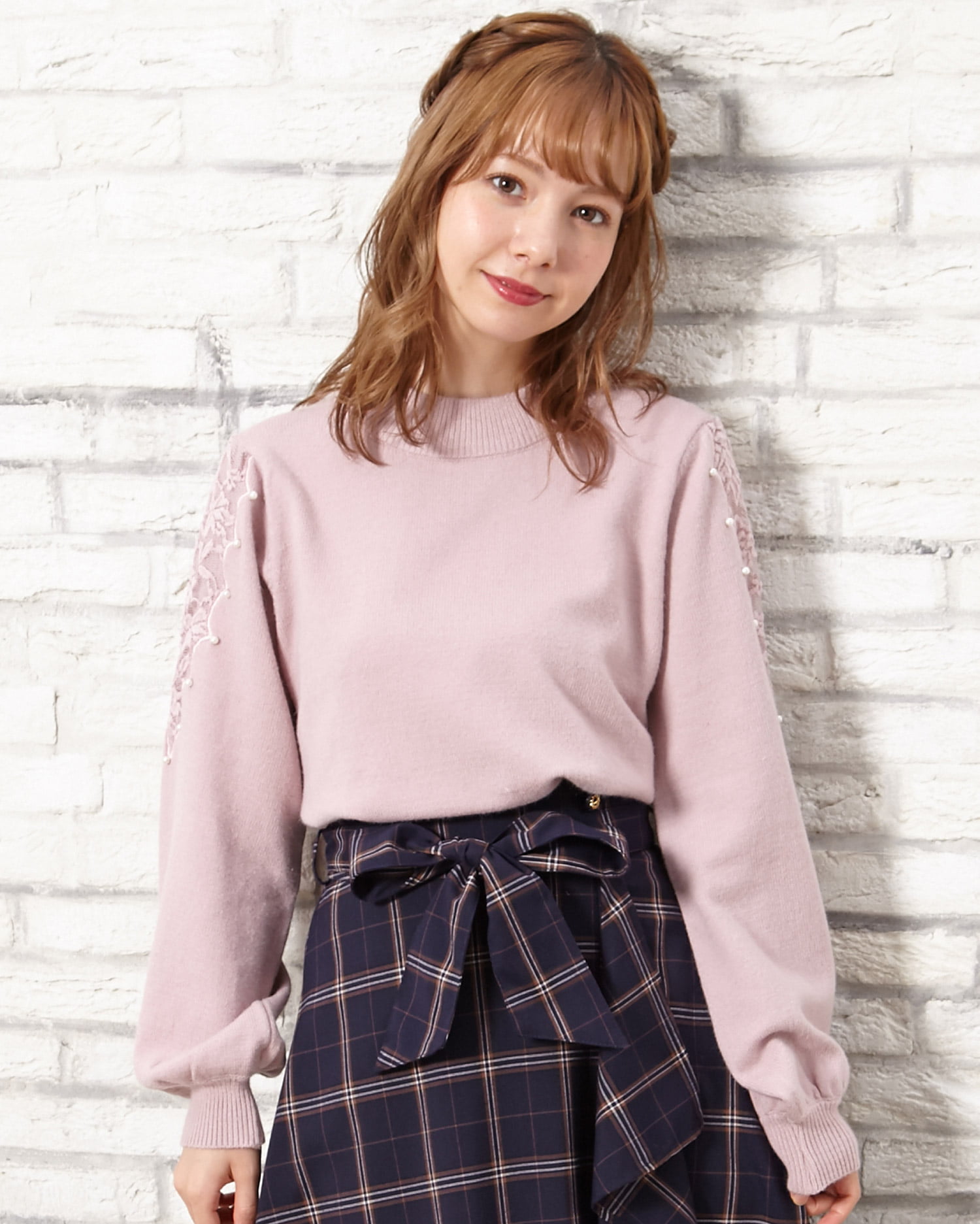 肩パール/レースニット|INGNI(イング) 公式通販|INGNI STORE 肩パール/レースニット|INGNI(イング) 公式通販|INGNI STORE