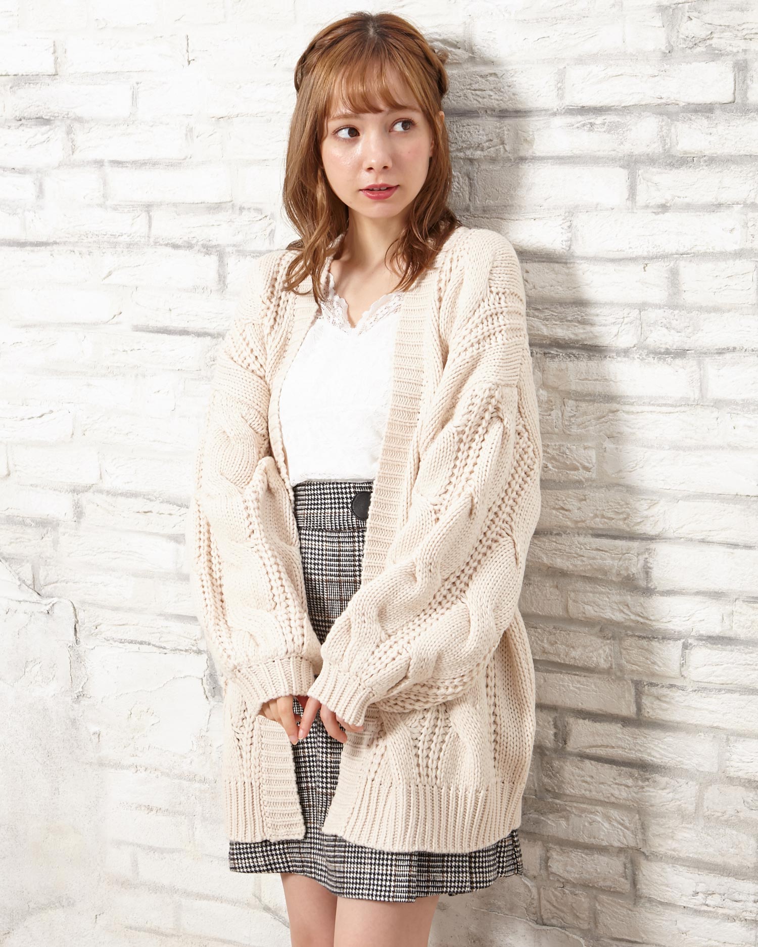 ケーブルボレロカーディガン｜INGNI(イング) 公式通販｜INGNI STORE