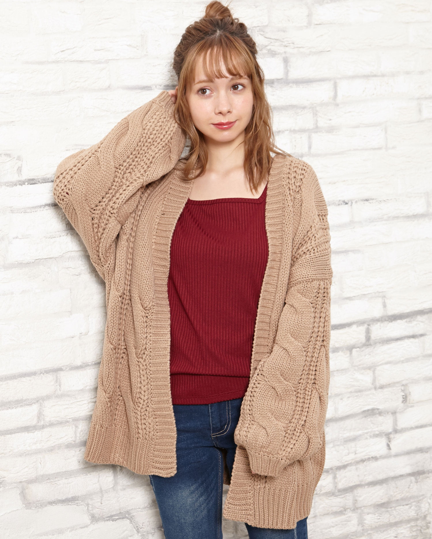 ケーブルボレロカーディガン｜INGNI(イング) 公式通販｜INGNI STORE