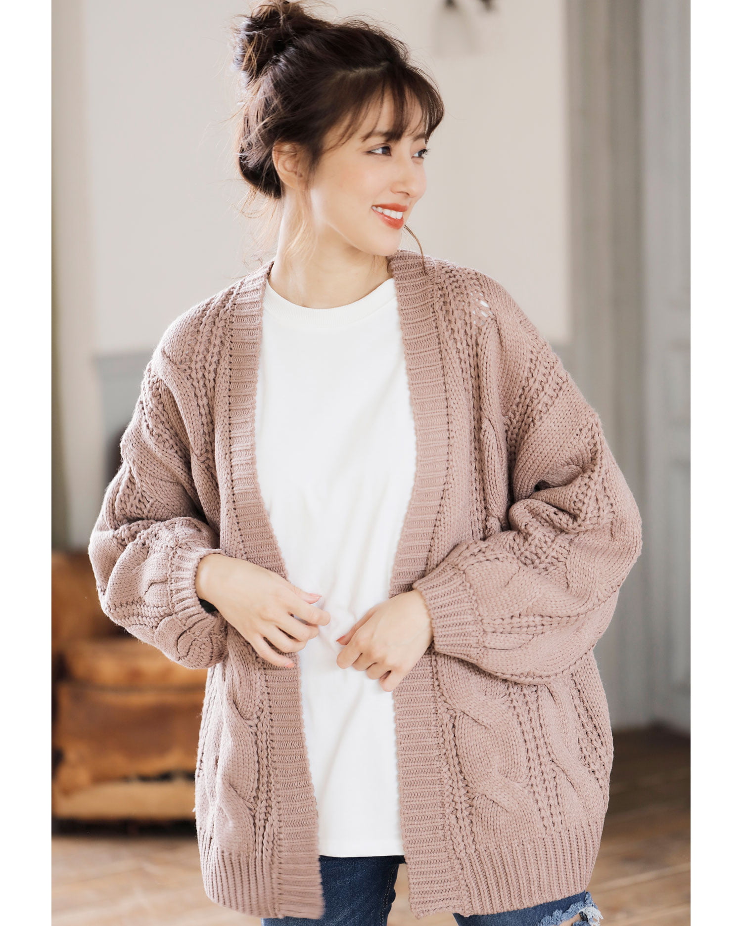 ケーブルボレロカーディガン｜INGNI(イング) 公式通販｜INGNI STORE