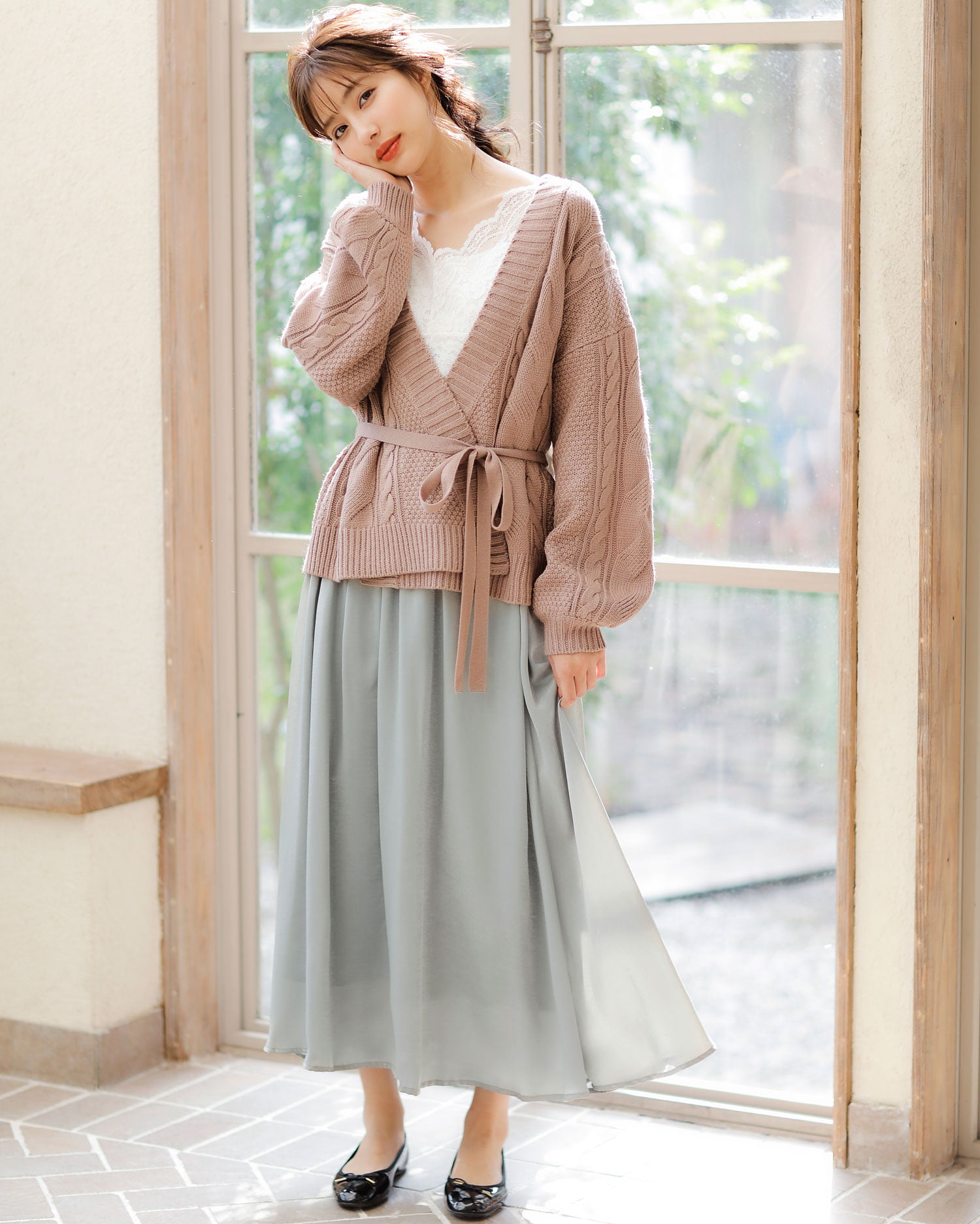 ケーブルカシュクールカーディガン|INGNI(イング) 公式通販 ケーブルカシュクールカーディガン|INGNI(イング) 公式通販